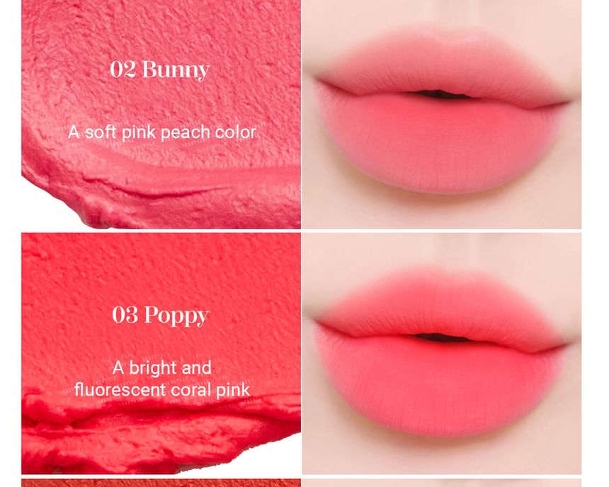 mude - Zachte vervaging tint - 14 kleuren