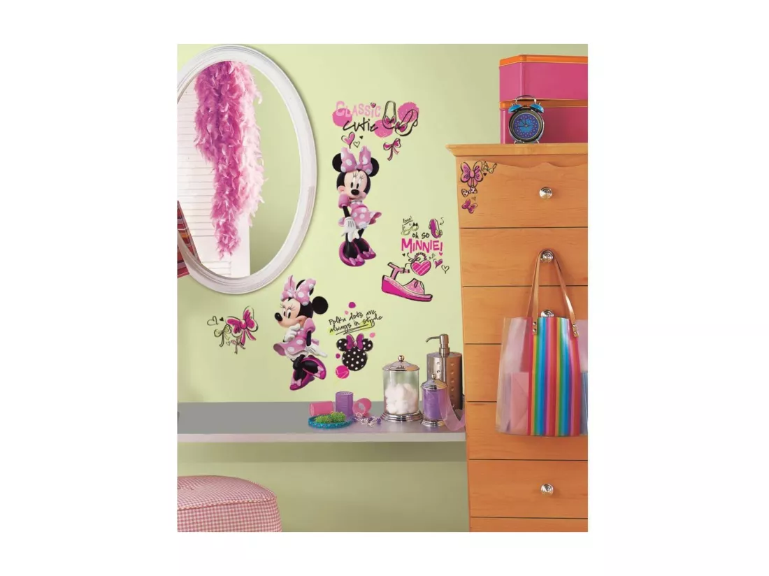 DISNEY MINNIE FASHIONISTA - Stickers repositionnables Minnie fashionista, Disney