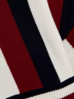 Suéter cropped Global Stripe REPREVE