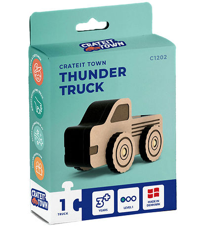 Crateit Kreatives Spielset - Crateit Stadt - Wald - Thunder Truc