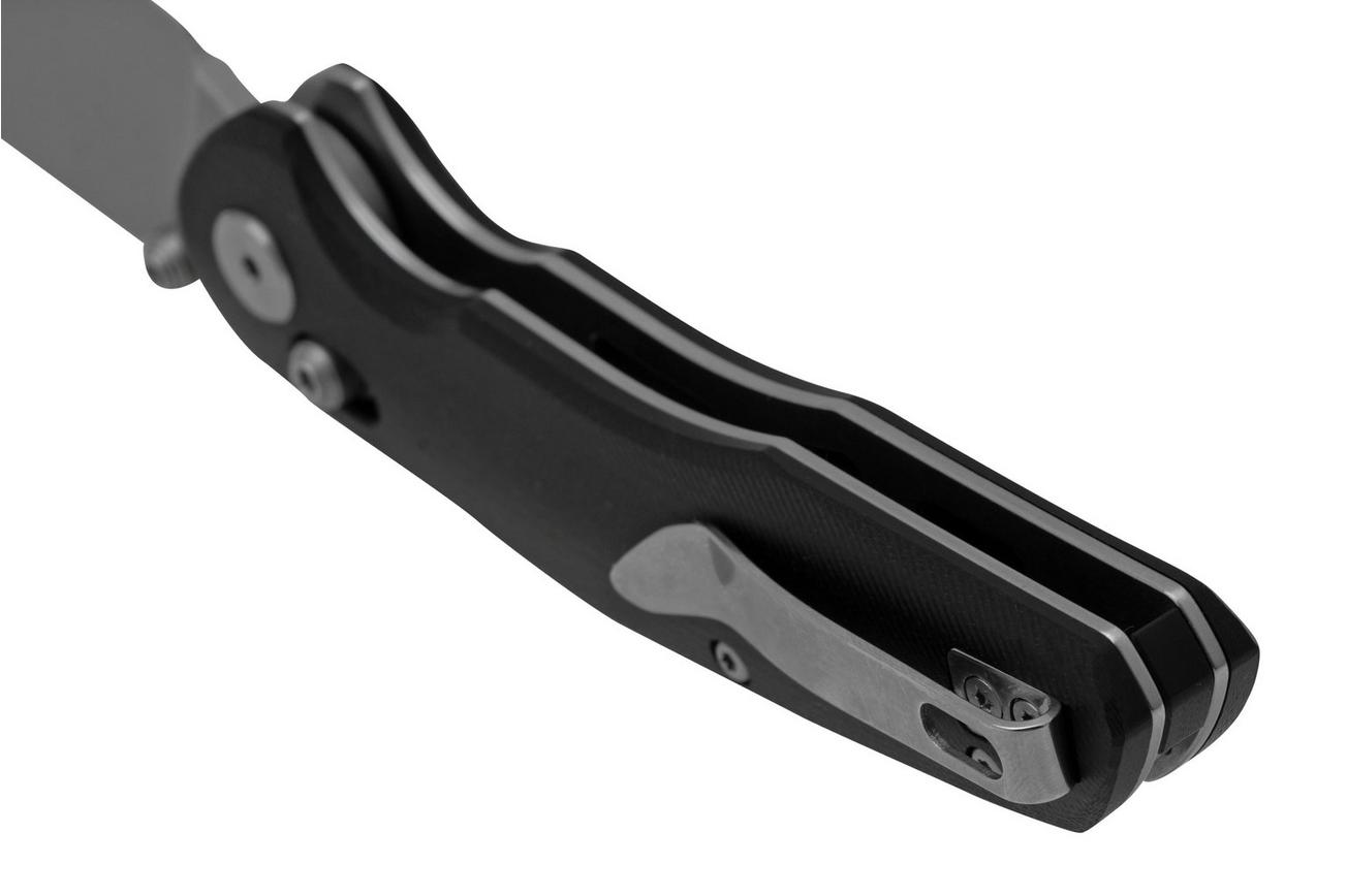Bestechman Ronan BMK02D Black G10, Stonewashed, zakmes