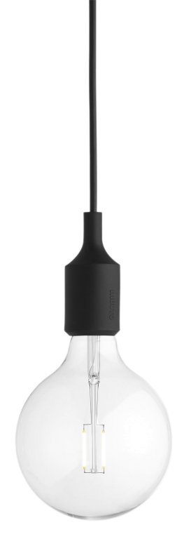 Muuto E27 hanglamp LED Black