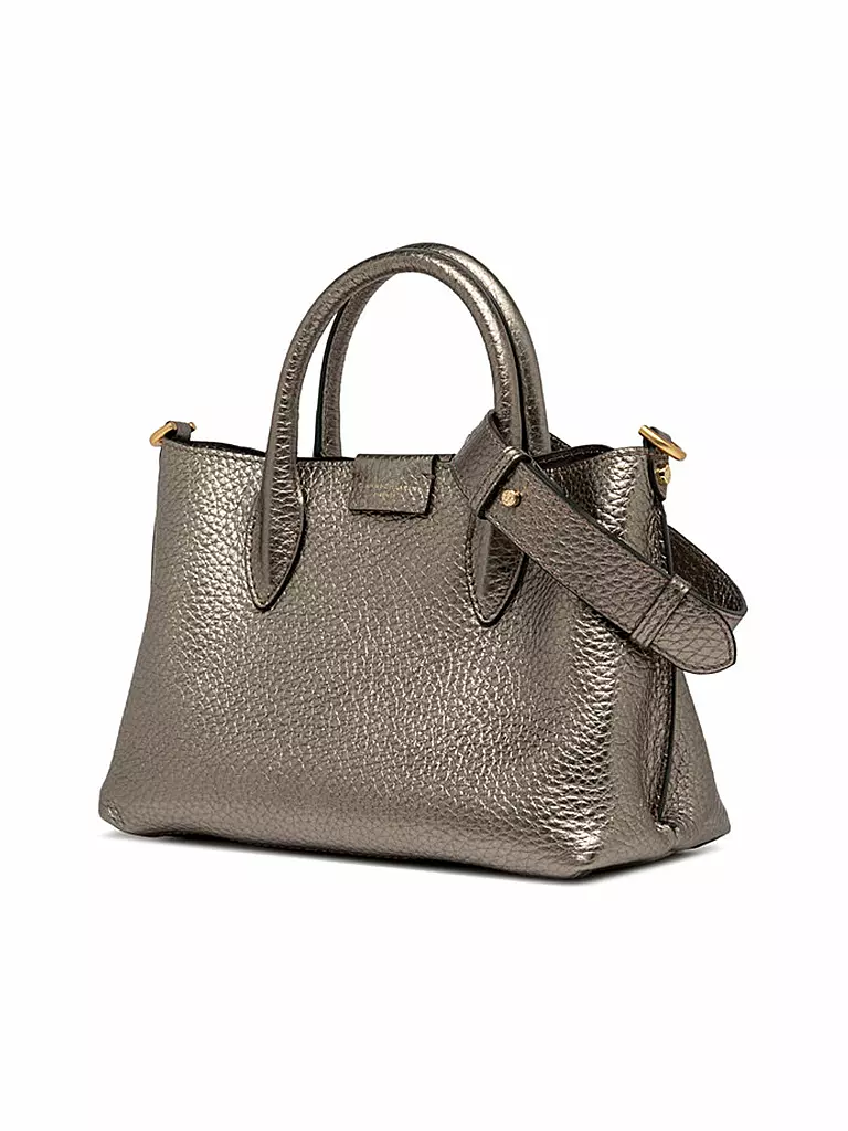 GIANNI CHIARINI Ledertasche - Henkeltasche ARETHA silber