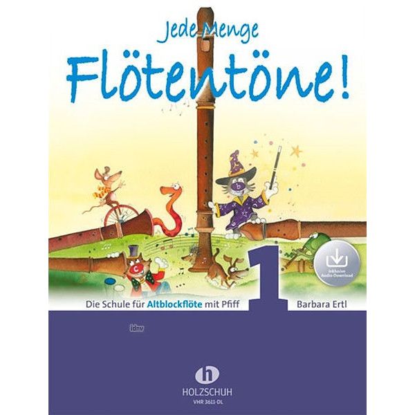 Holzschuh Verlag Jede Menge Flötentöne 1 Alt DL