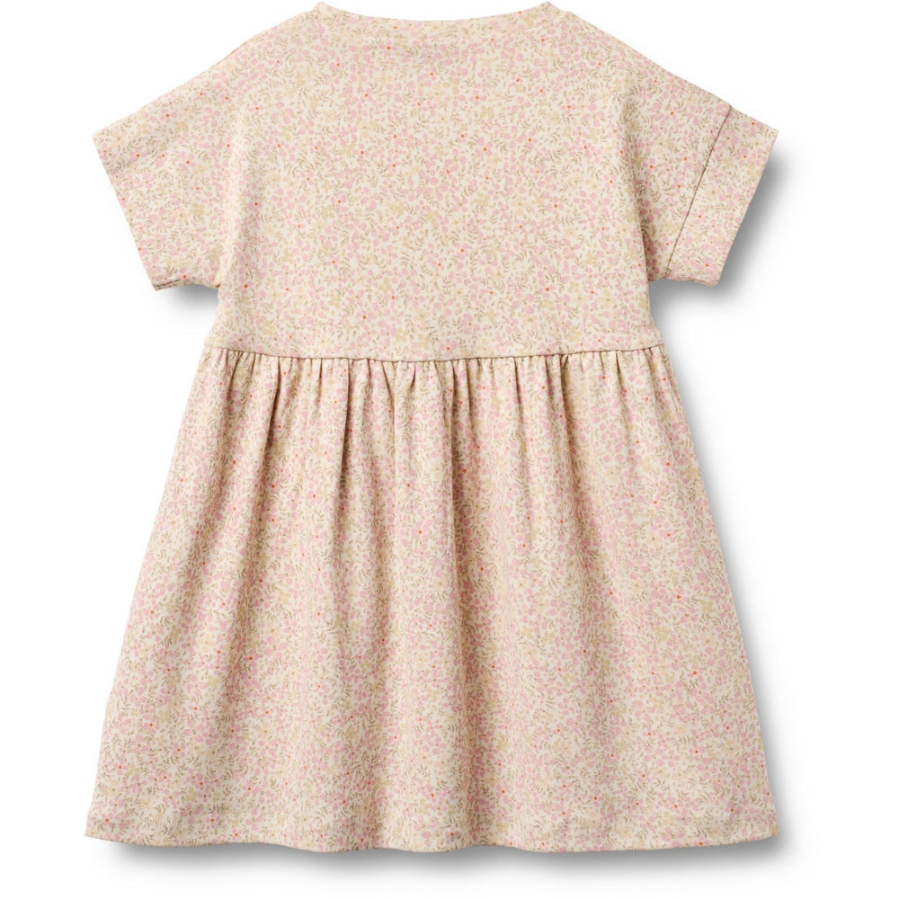 Køb Wheat Coral Flowers Jersey Kjole S/S Emilie