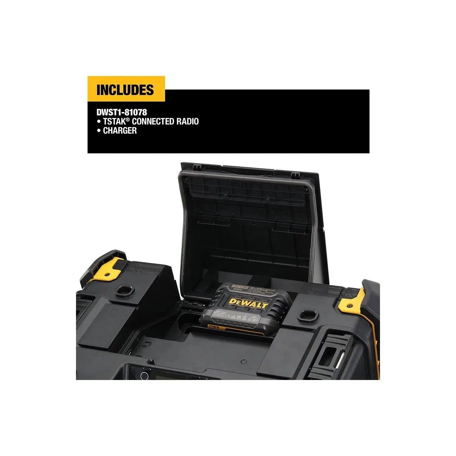 DeWALT DWST1-81078 Radio 18V XR DAB /FM/Bluetooth TSTAK