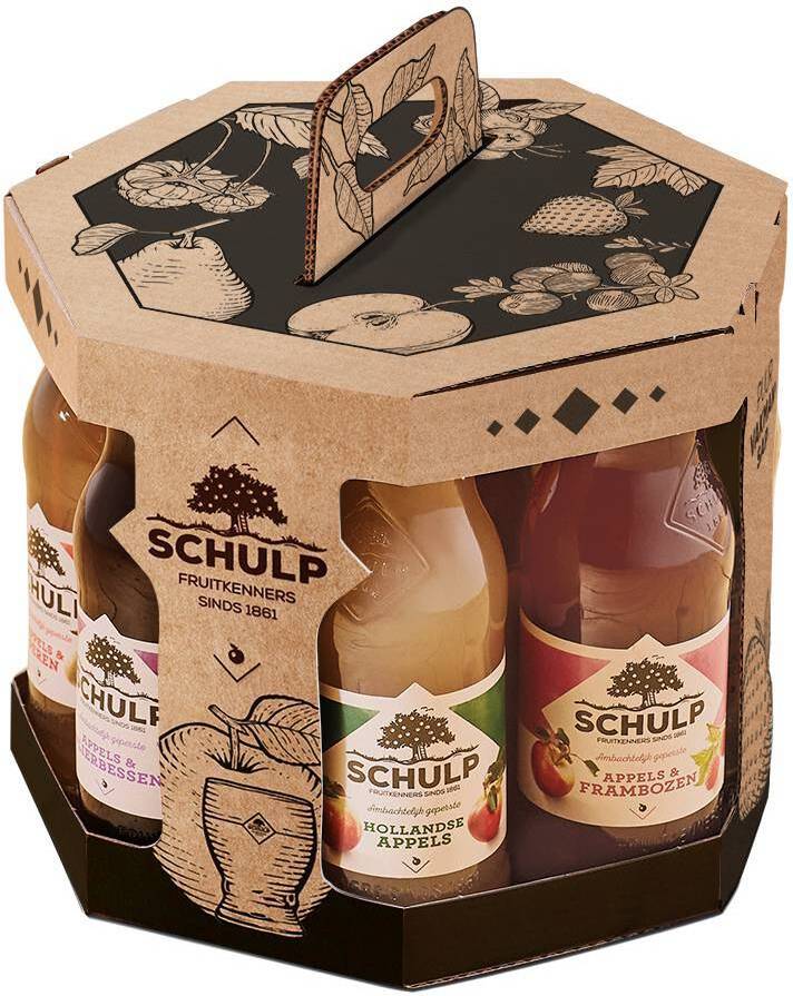 Schulp rondje van Schulpsappen 8 x 200 ml
