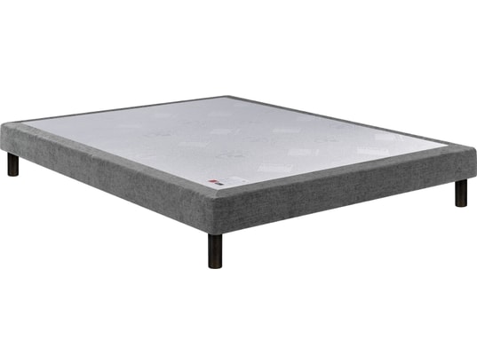 EPEDA - Sommier  90 x 190 Bristol chenille gris 0919