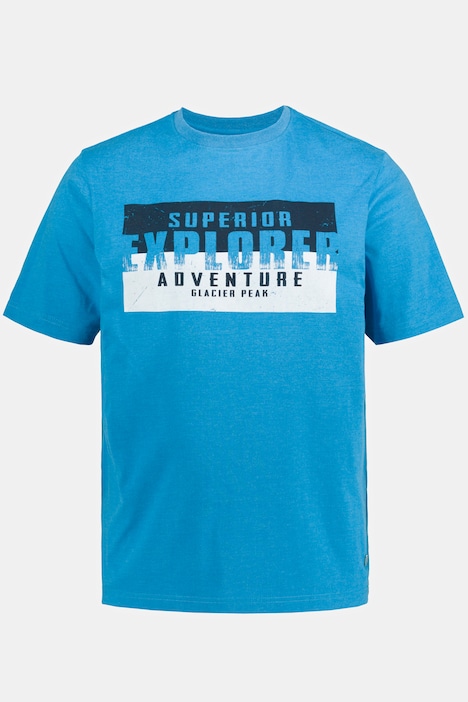 T-Shirt, Halbarm, Explorer Print