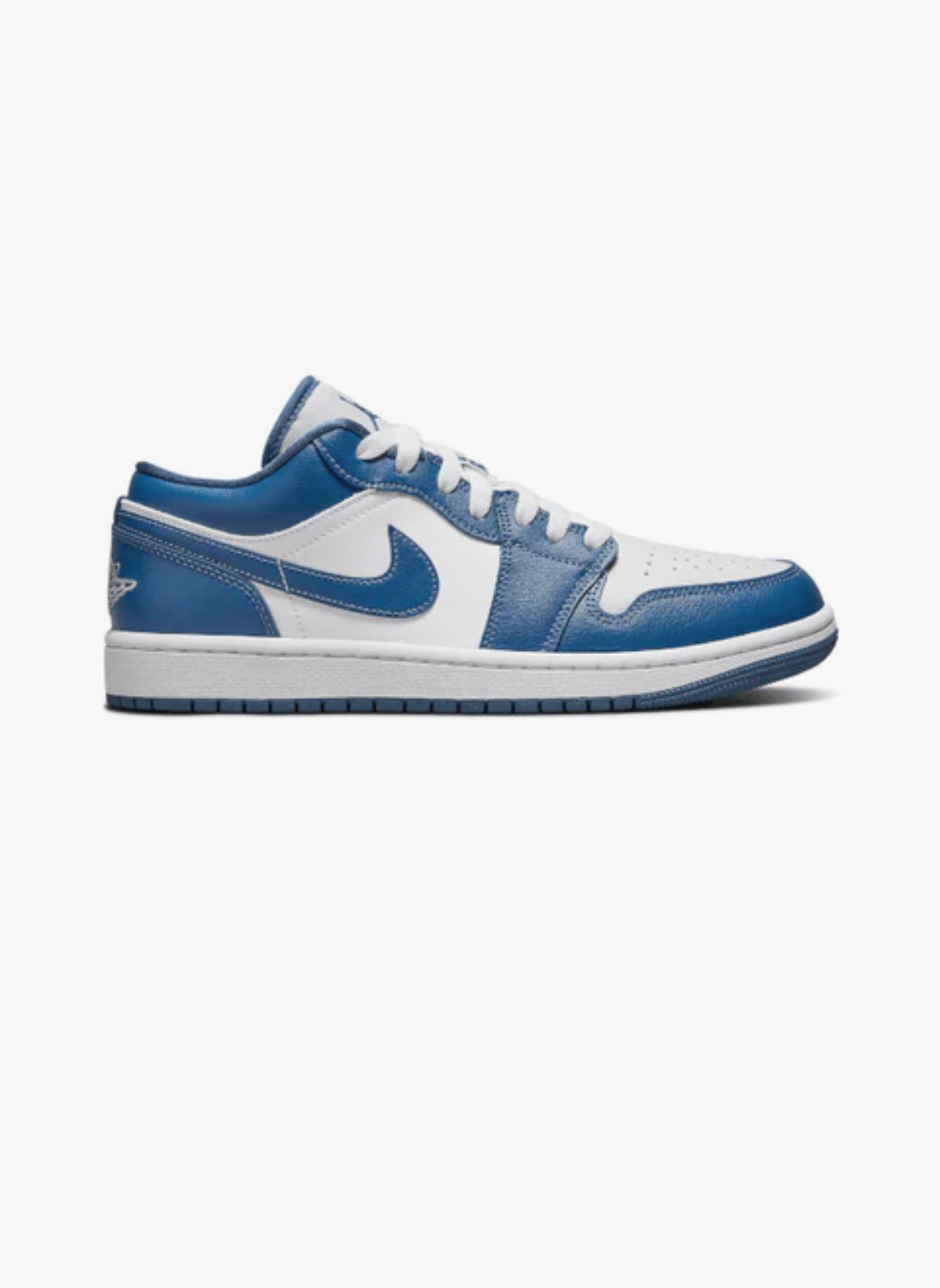 AIR JORDAN LOW - Basket basses en cuir | Bleu