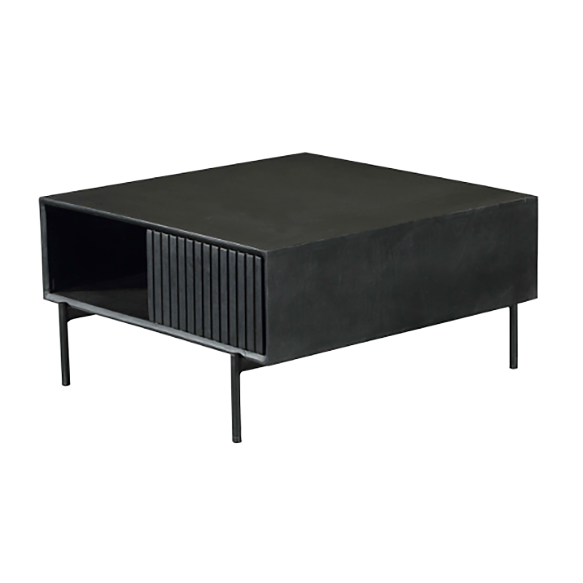 Salontafel De Bokke vierkant Zwart