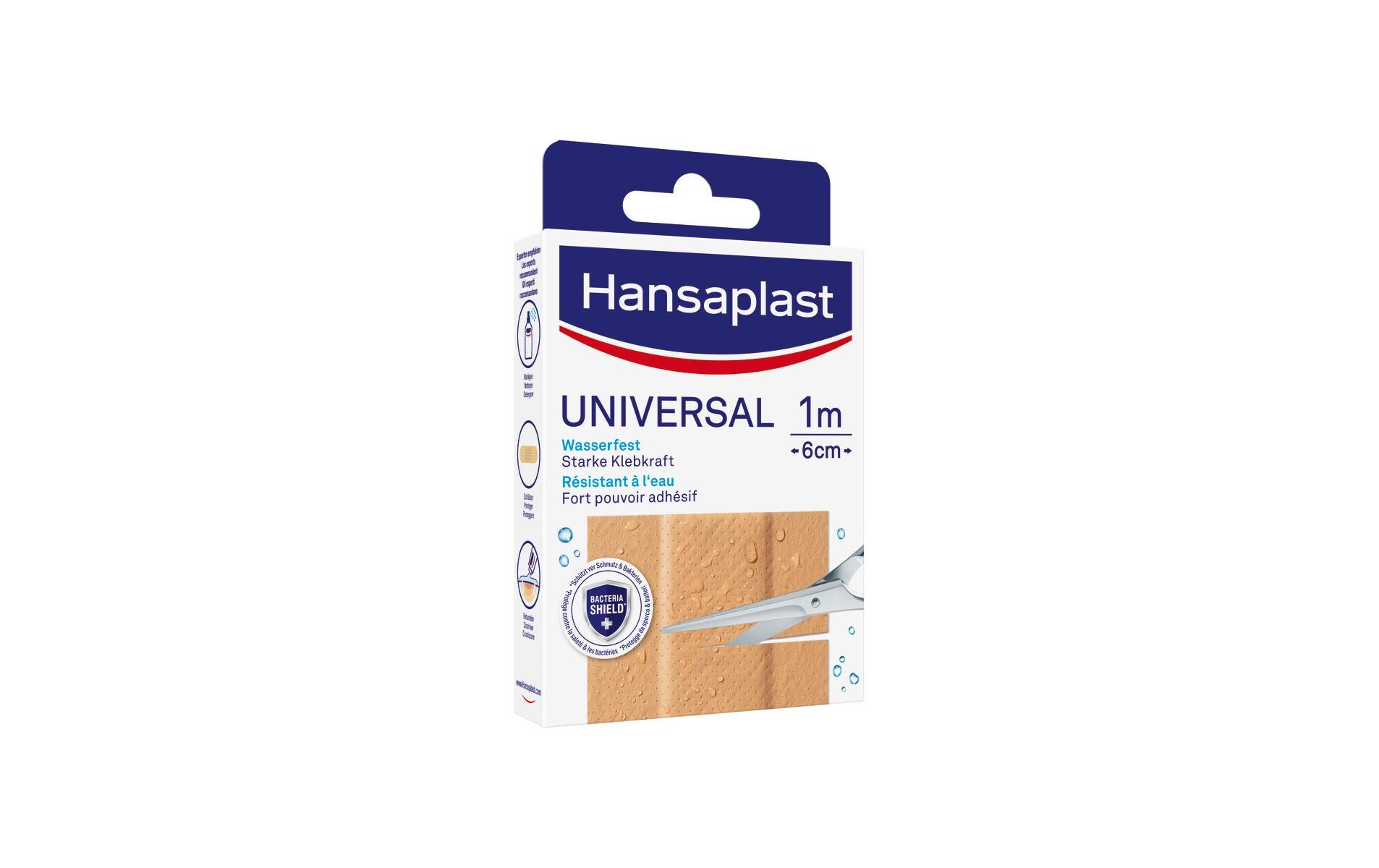 Wundpflaster Universal 10 cm x 6 cm 10 StückWasserabweisendes Pflaster zum Zuschneiden