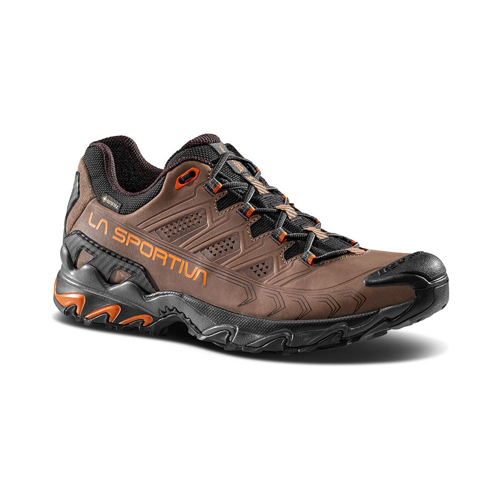La Sportiva ULTRA RAPTOR II LEATHER GTX - Chaussures randonné Homme coffee/hawaiian sun