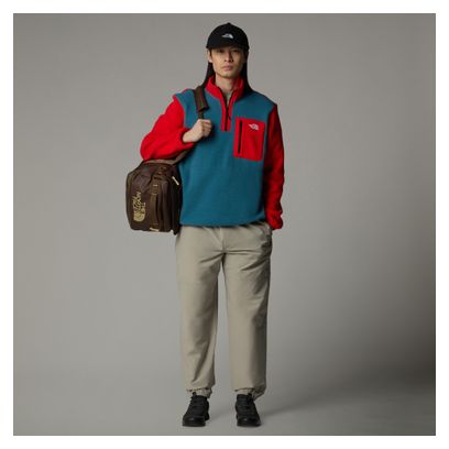 Polaire The North Face Yumiori 1/4 Zip Bleu/Rouge