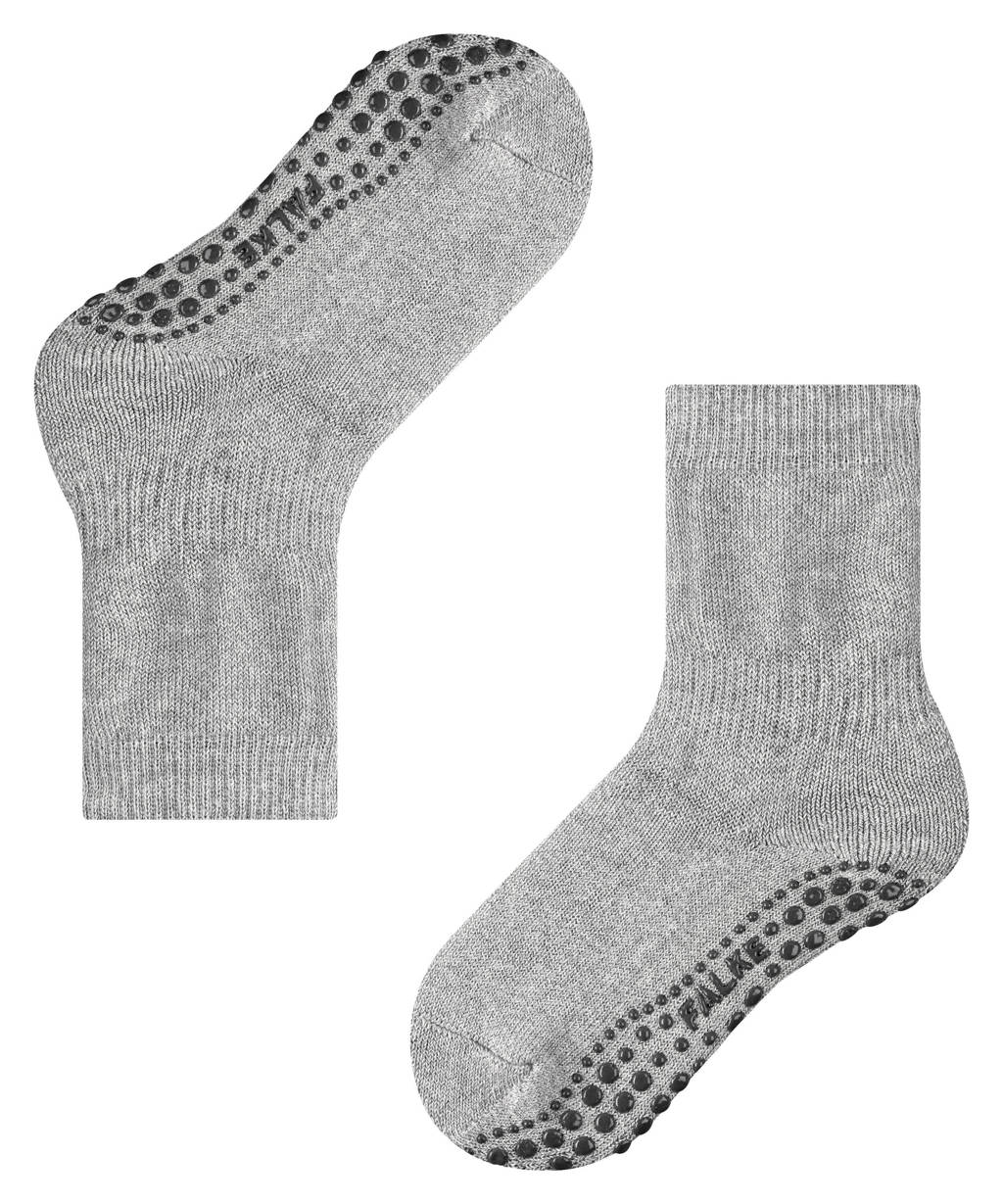 FALKE Catspads huissokken met anti-slip noppen grijs