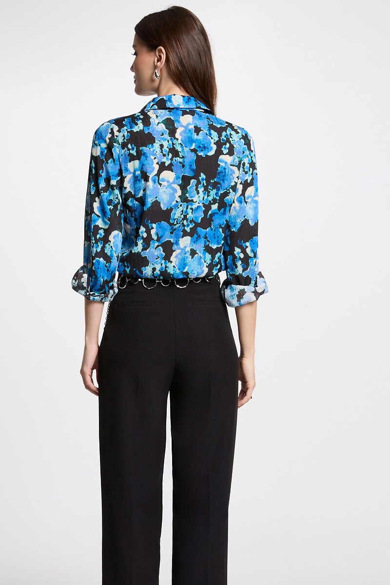 MORGAN<br>Camisa de manga comprida estampada