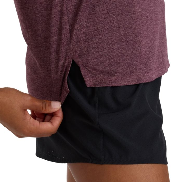 New Balance Dame T-shirts Athletics SS Tee Lilla