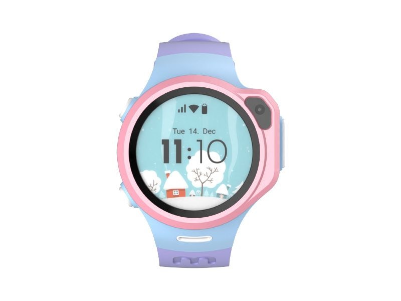 myFirst Smart Watch Fone R1s Blau/Rosa/Violett Ultimatives Smartwatch-Erlebnis für Kinder
