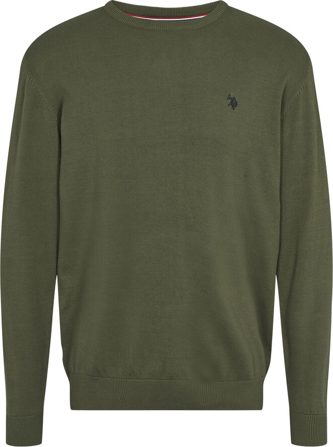 U.S. Polo Assn. USPA Knit Adair Men 19-0414tcx forest night
