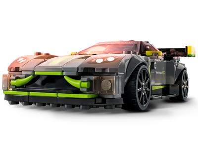 LEGO Aston Martin Valkyrie AMR Pro en Aston Martin Vantage GT3 (76910)