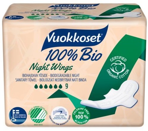 vuokkoset Maandverband night wing 9st