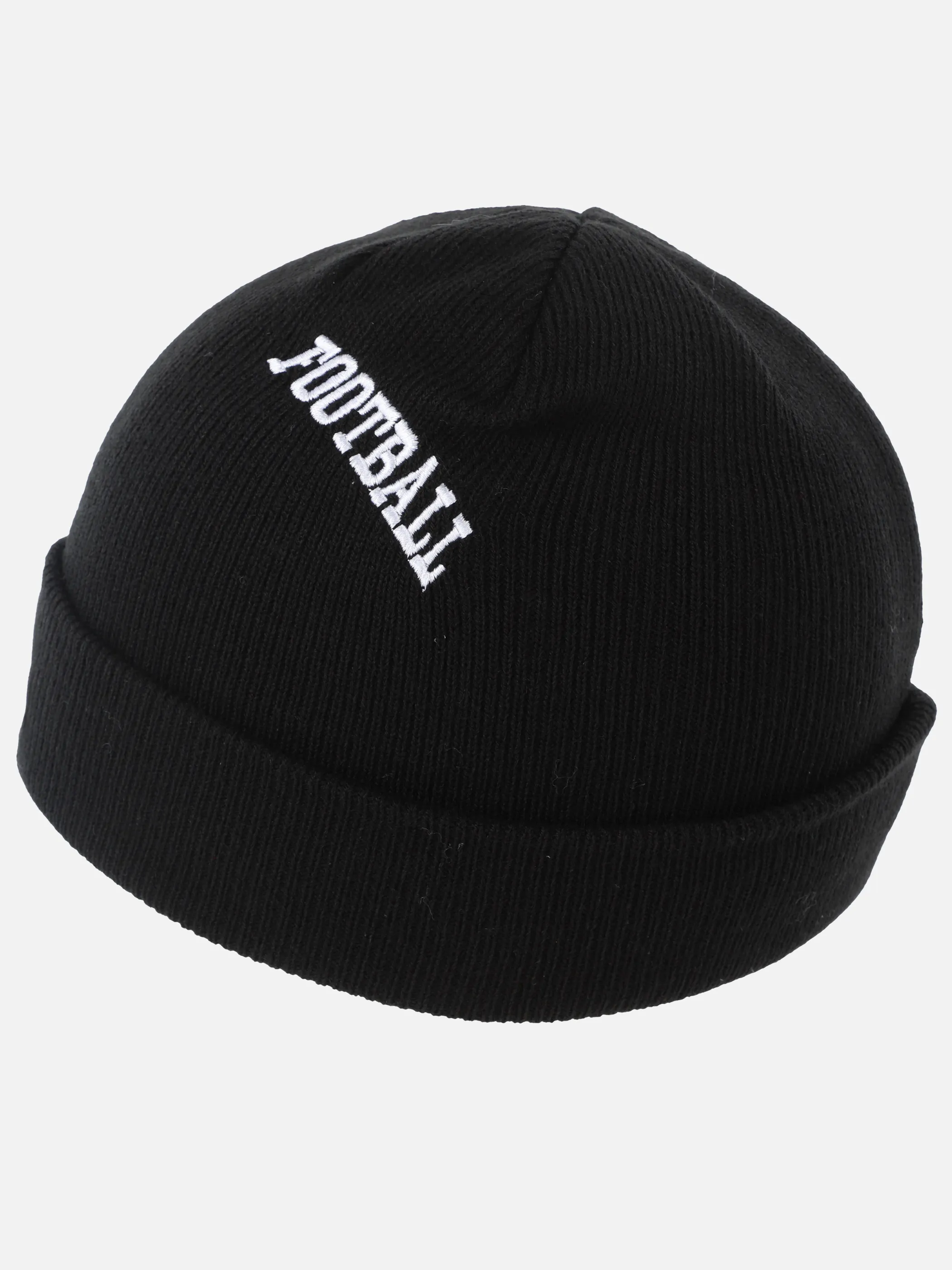 Jungen Strickmütze mit Stickerei