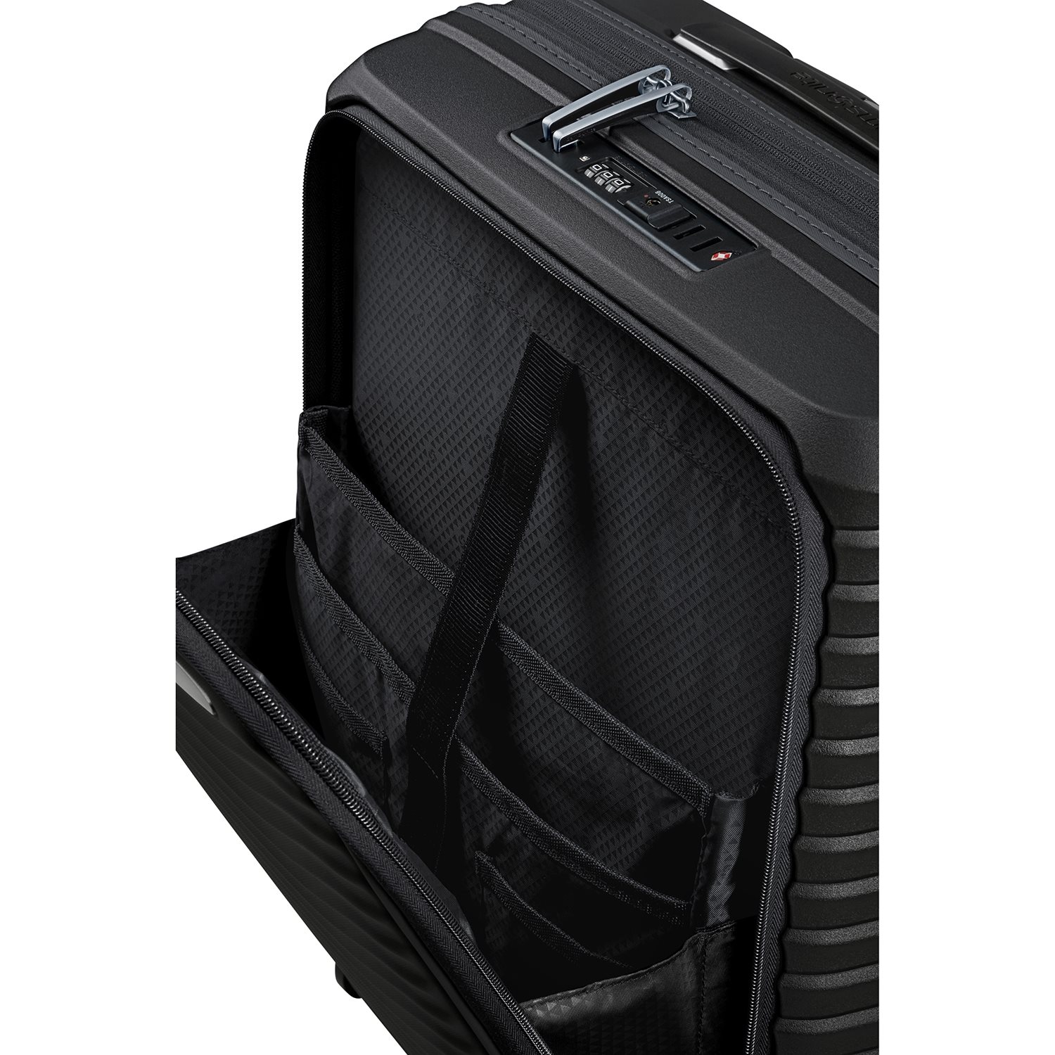 Samsonite Upscape Spinner 55 Exp Easy Access black