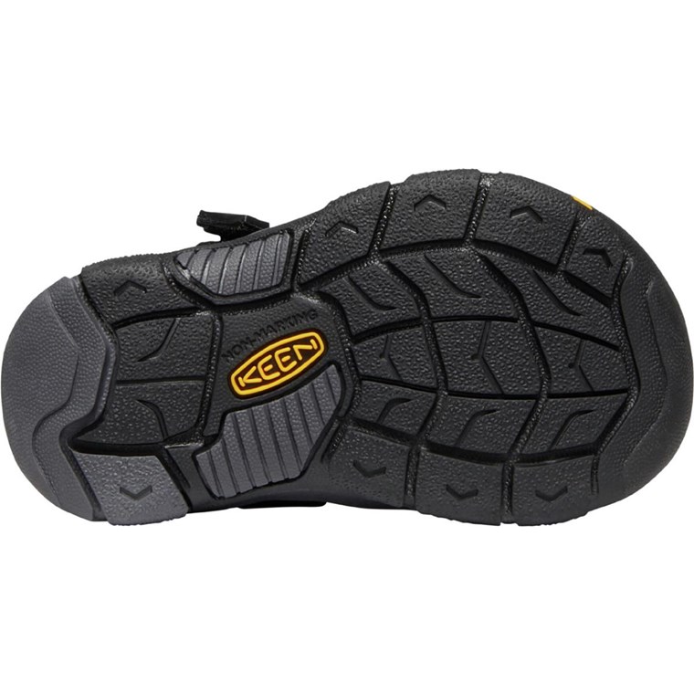 Keen Newport H2 Sandals Toddler Black/Keen Yellow