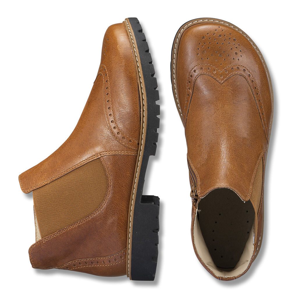 CORINNE SUTER - Stiefelette JELLA braun