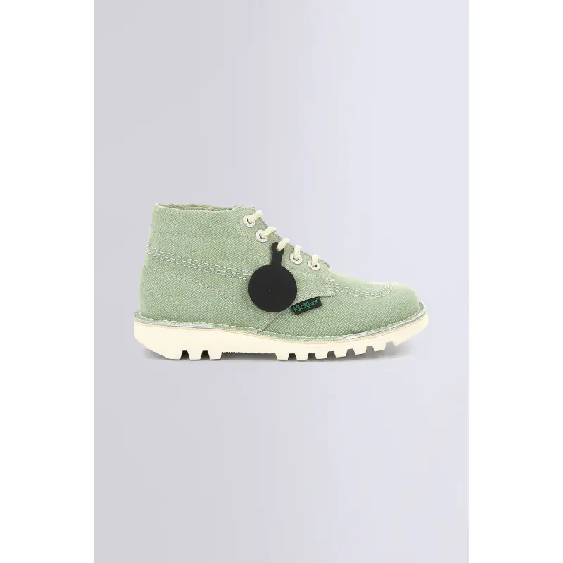 KICK HI VERT BOTTINES Textile Femme