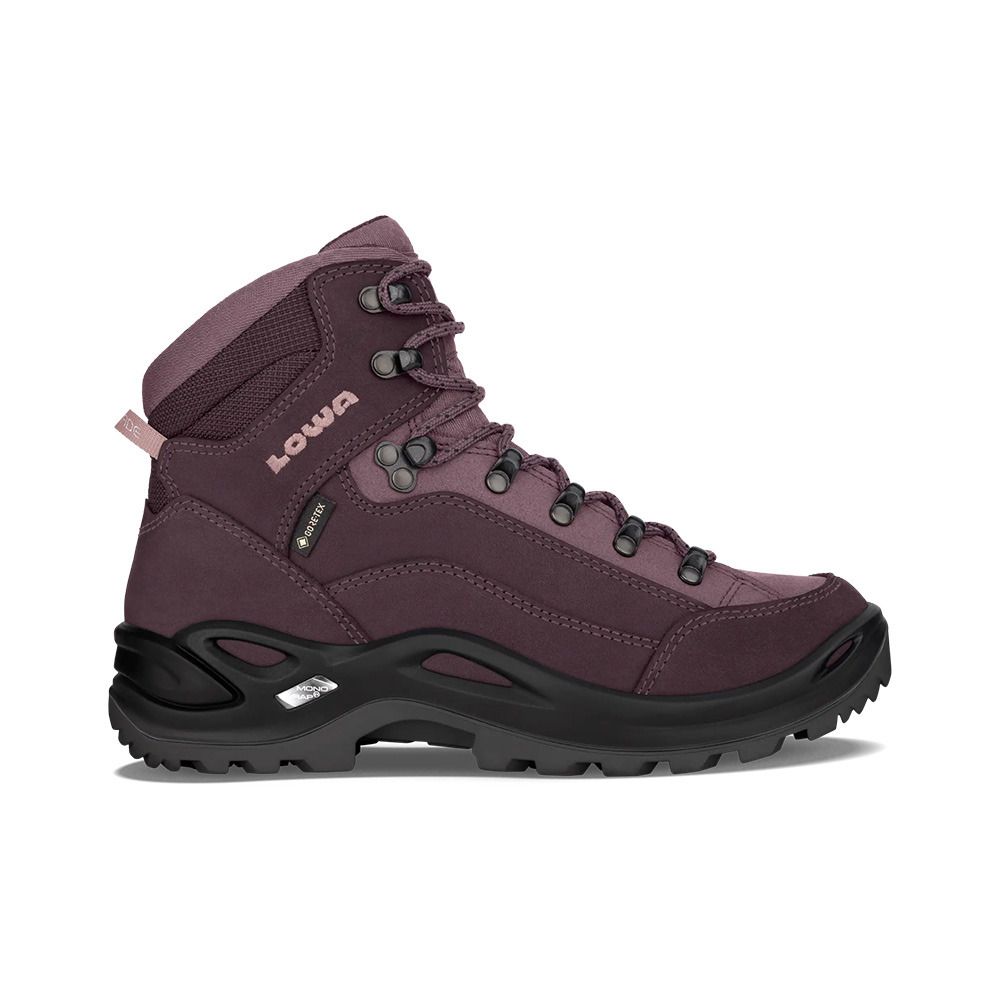 Lowa RENEGADE GTX MID - Chaussures randonné Femme prune/mauve