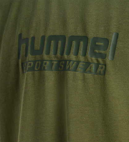 Hummel T-shirt - hmlJr Base - Winter Moss