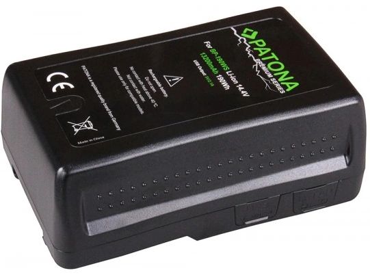 Patona Premium Akku für Sony BP-190WS DSR 250P Premium Batteriesatz für Sony