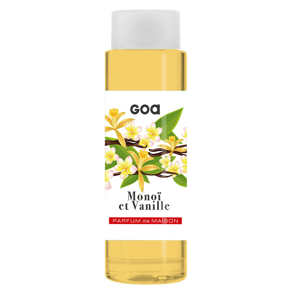 Recharge pour diffuseur monoï vanille 250ml - GOA