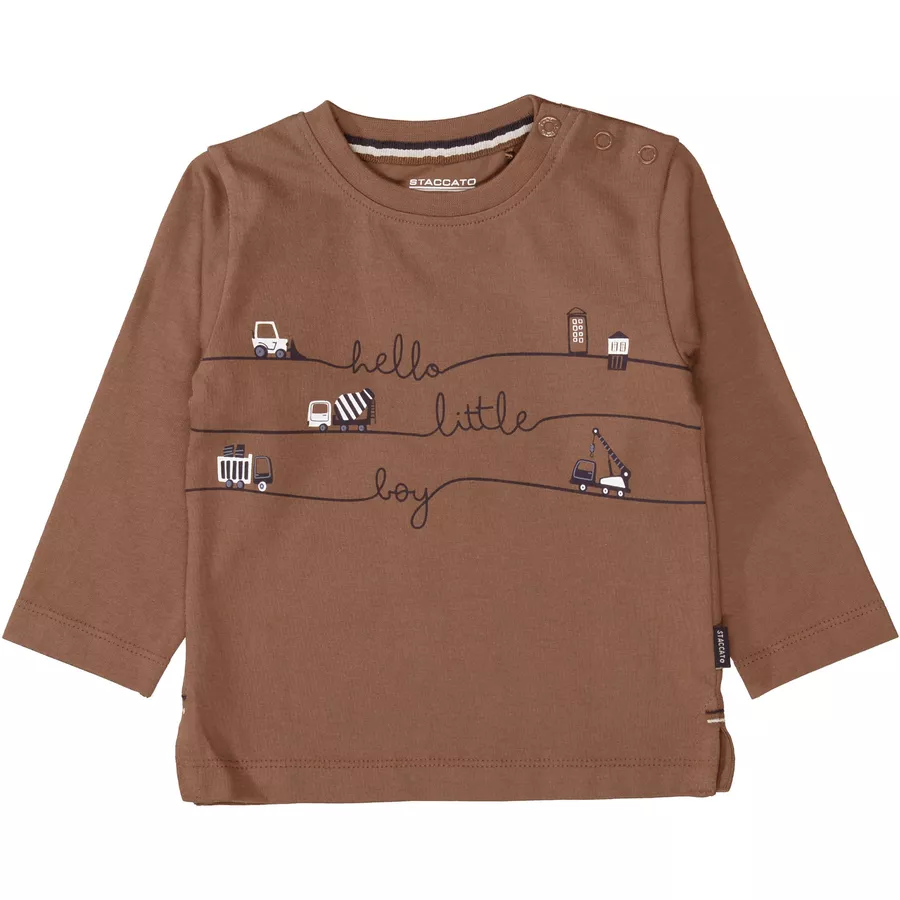 STACCATO Shirt milk chocolate