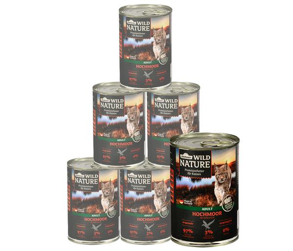 Dehner Wild Nature Nassfutter für Katzen