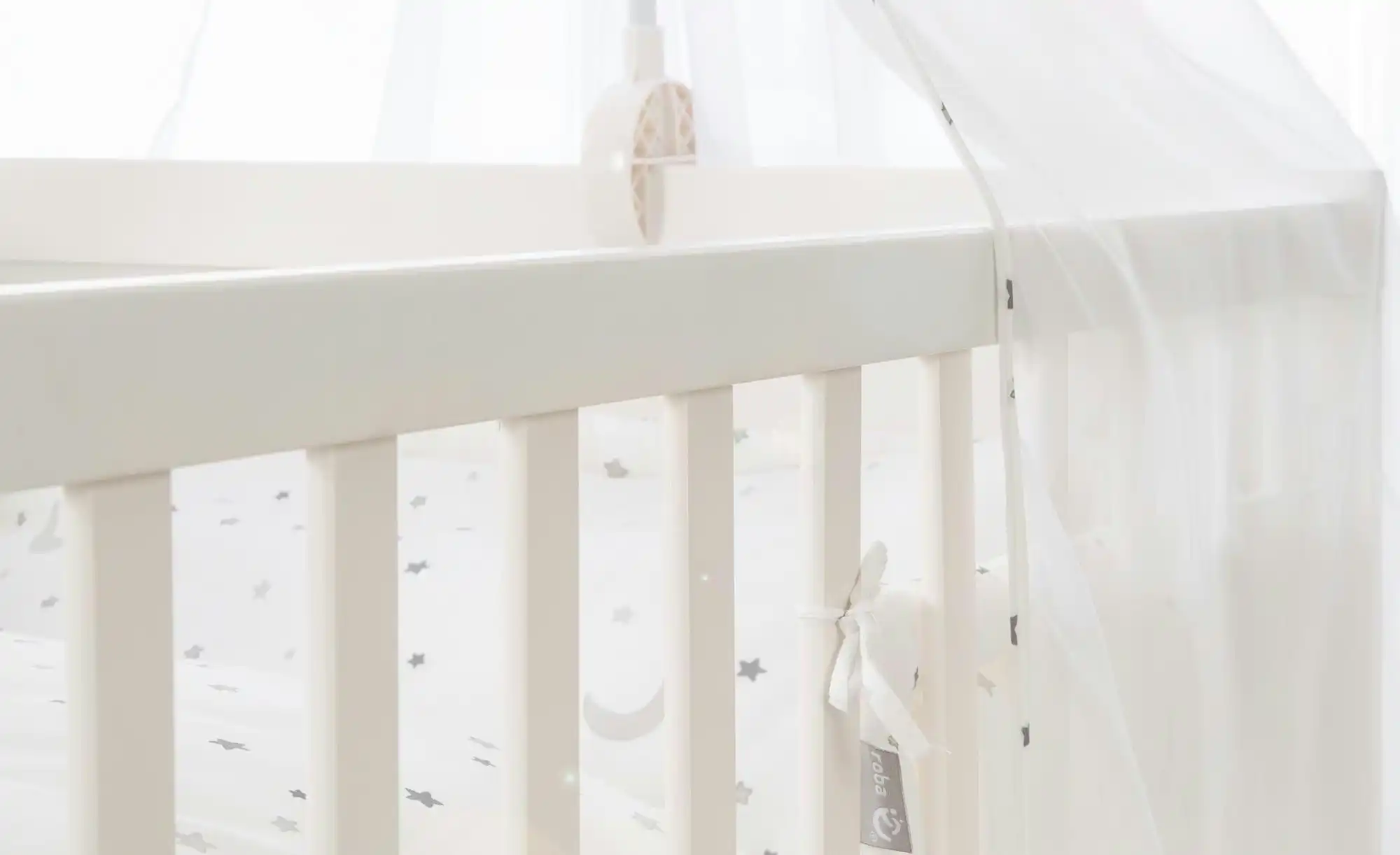 Roba Kinderbett Sternenzauber grau
