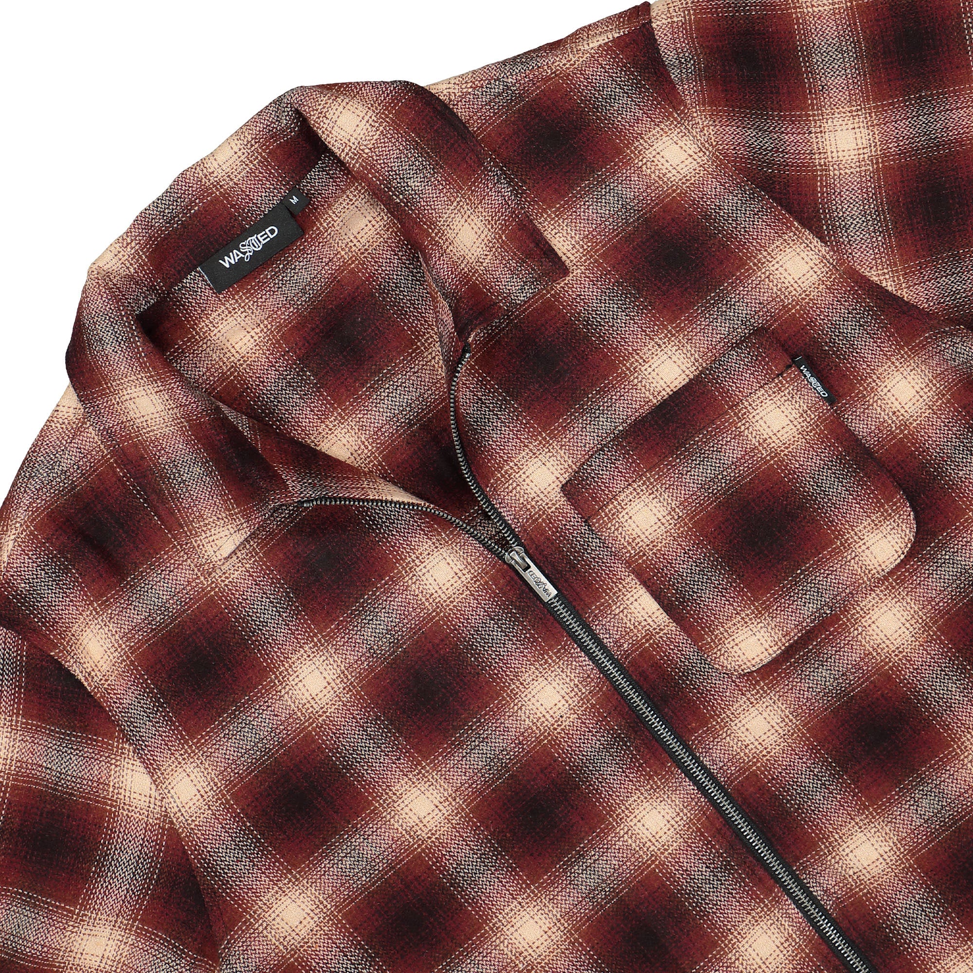 Wasted Paris<br>Shadow Method Zip Shirt