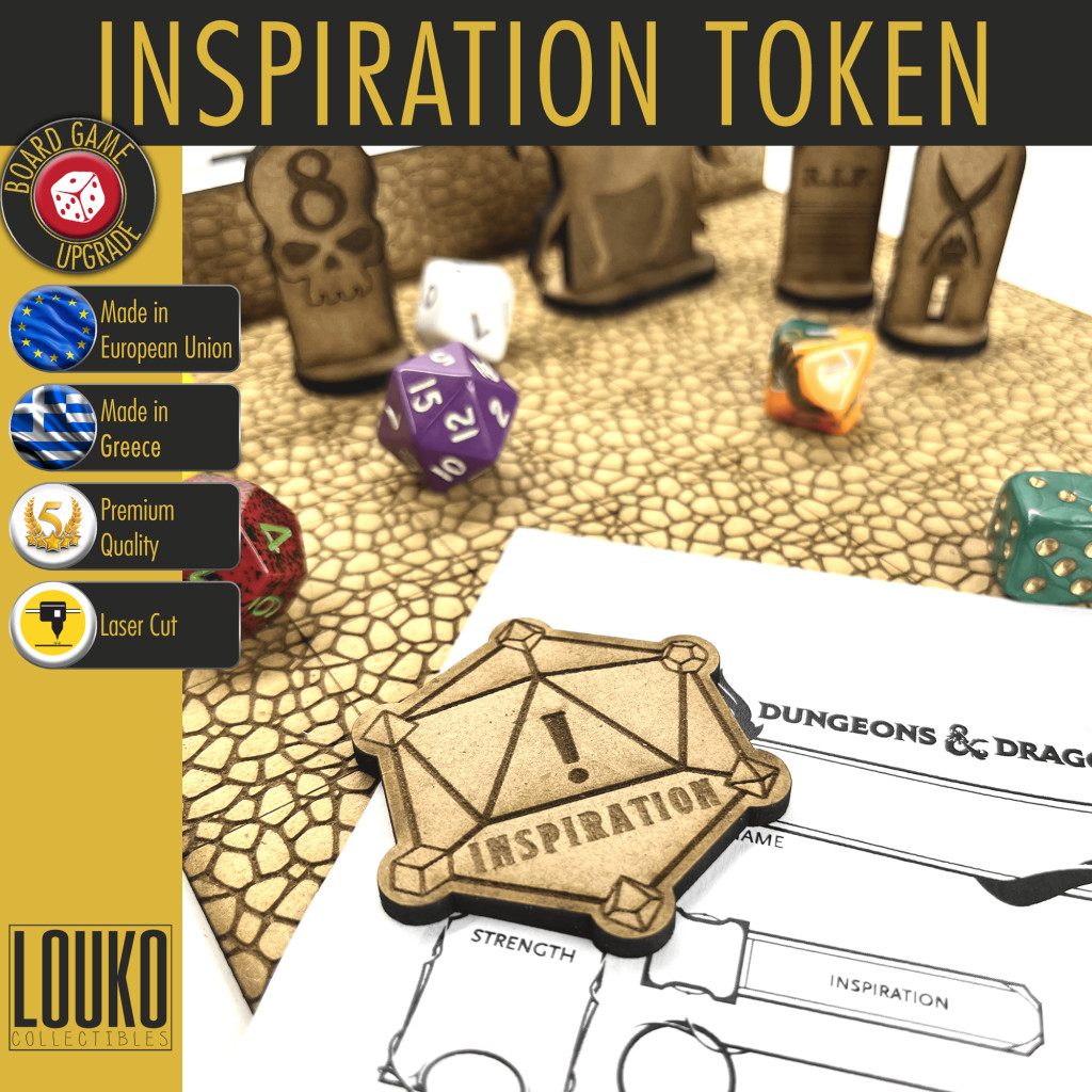 Jetons Inspiration compatibles 5e