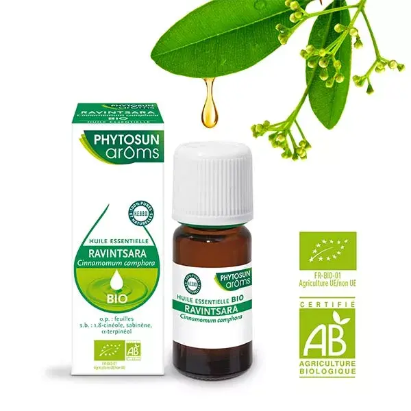 Óleo Essencial de Ravintsara Orgânico Phytosun Arôms 5ml