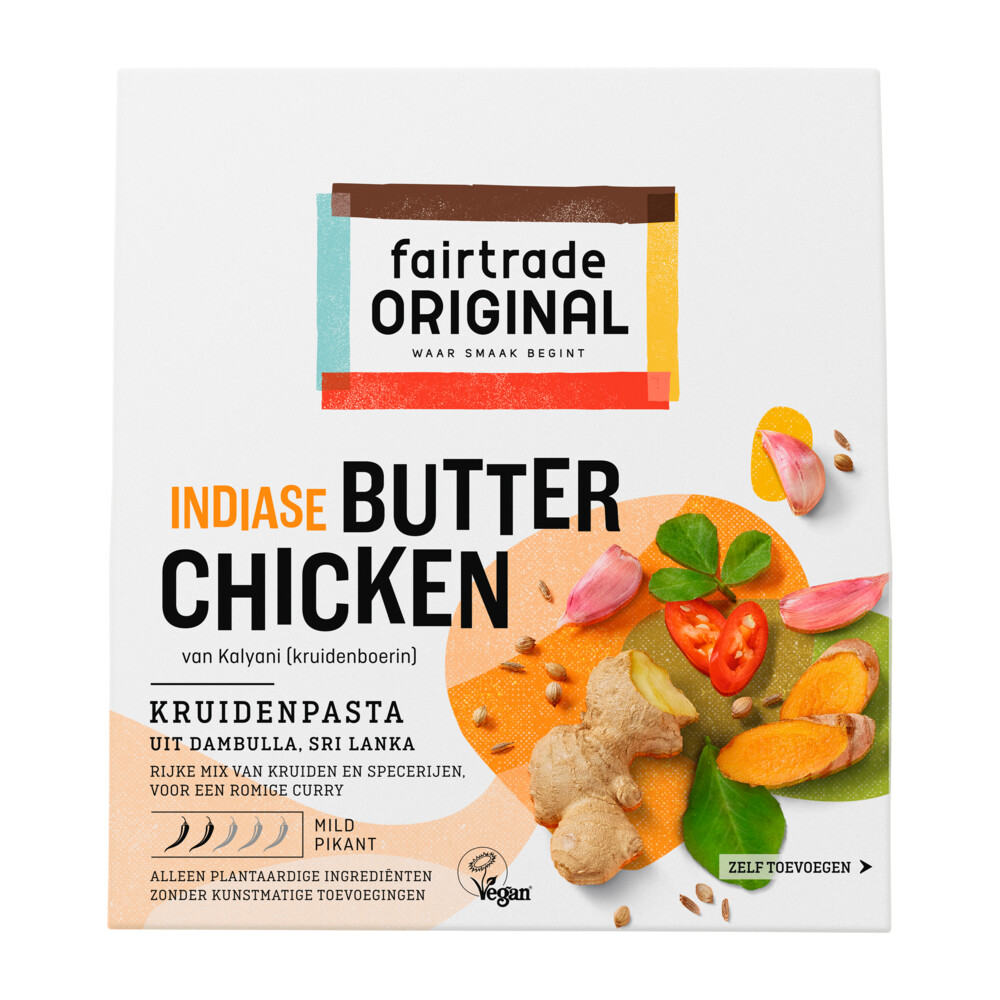 Fairtrade Original Kruidenpasta Butter Chicken70 gr