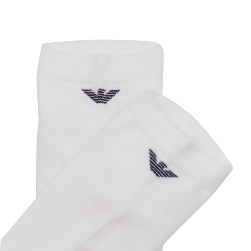 Emporio Armani - IN-SHOE SOCKS PACK X3 - Blanc