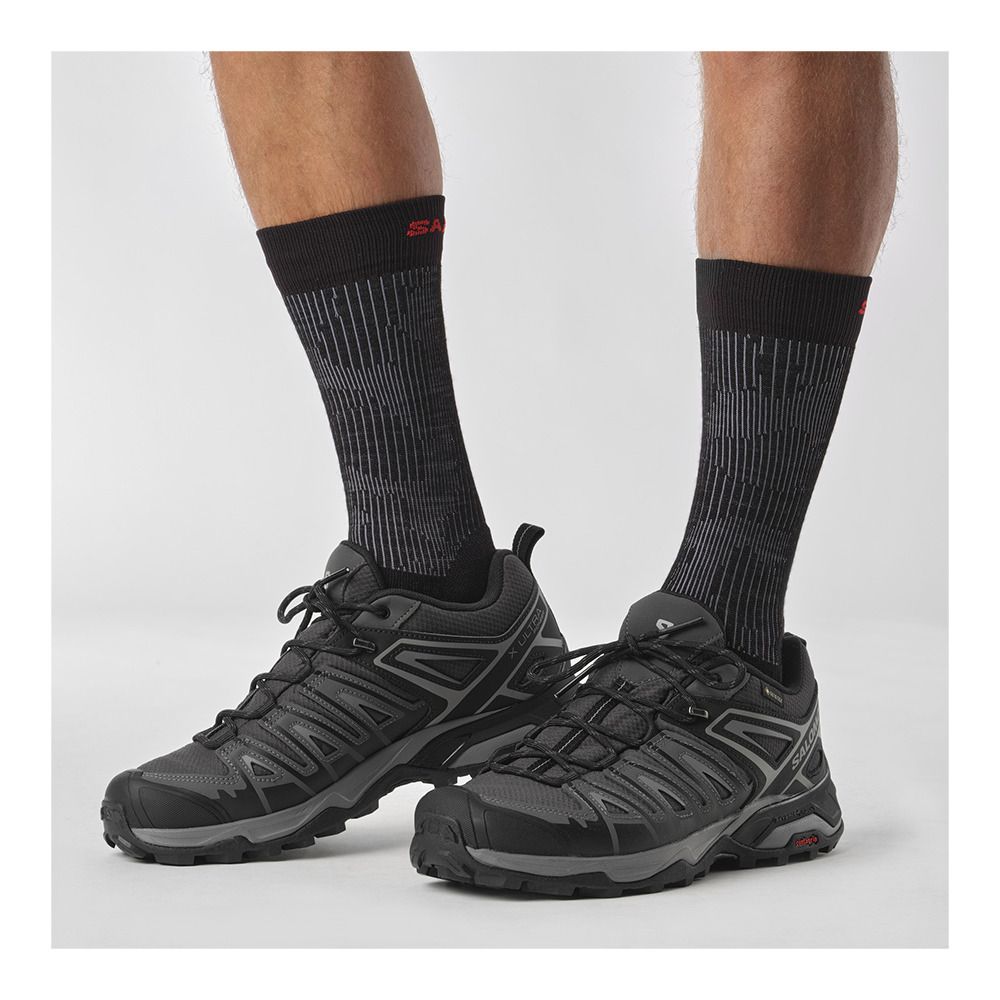 Salomon X ULTRA PIONEER GTX - Chaussures randonné Homme phantom/black/quiet shade