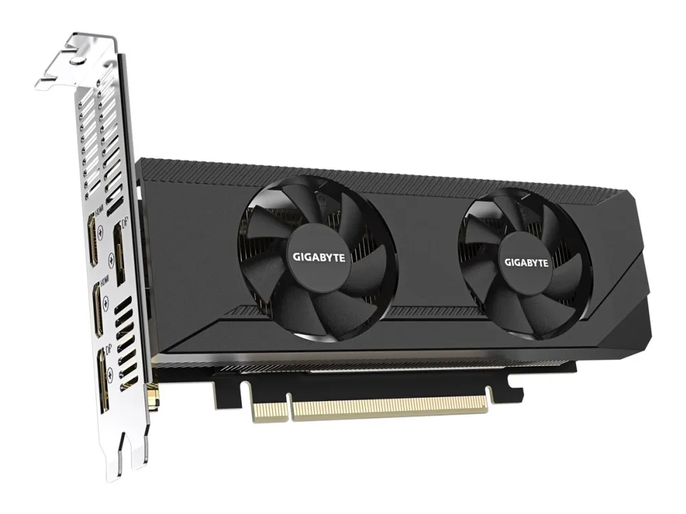Gigabyte GeForce RTX 3050 OC 6G - grafikkort - GF RTX 3050 - 6 GB GDDR6 - PCIe 4.0 lavprofil - 2 x HDMI, 2 x DisplayPort - boks