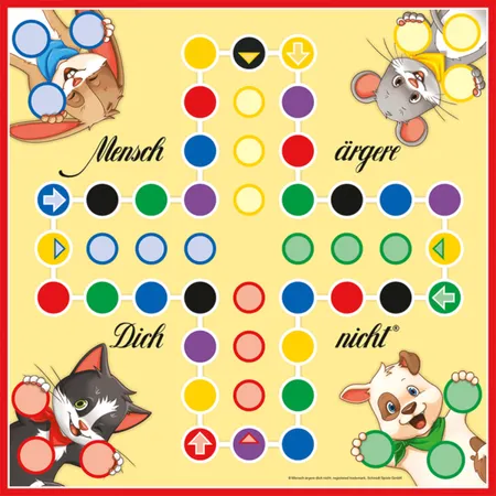 Schmidt Spiele Spielekoffer Meine ersten 6 Spiele