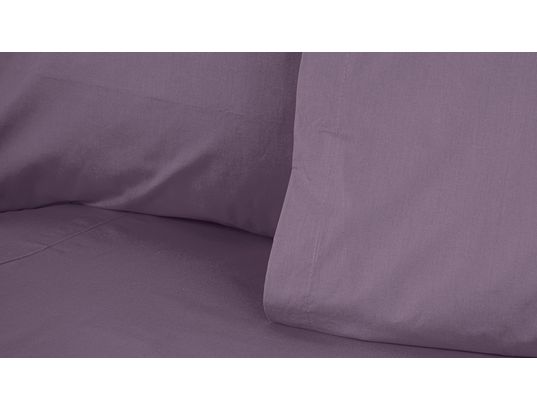 CONCEPT1 - Housse de couette Tonne 220x240cm 155 fils/cm rose poudre