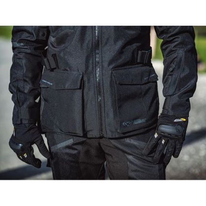 Veste Ixon MIDGAIR WATERPROOF - Noir / Gris