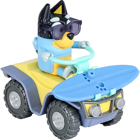 Bluey legesæt med Bandit og strandbuggy