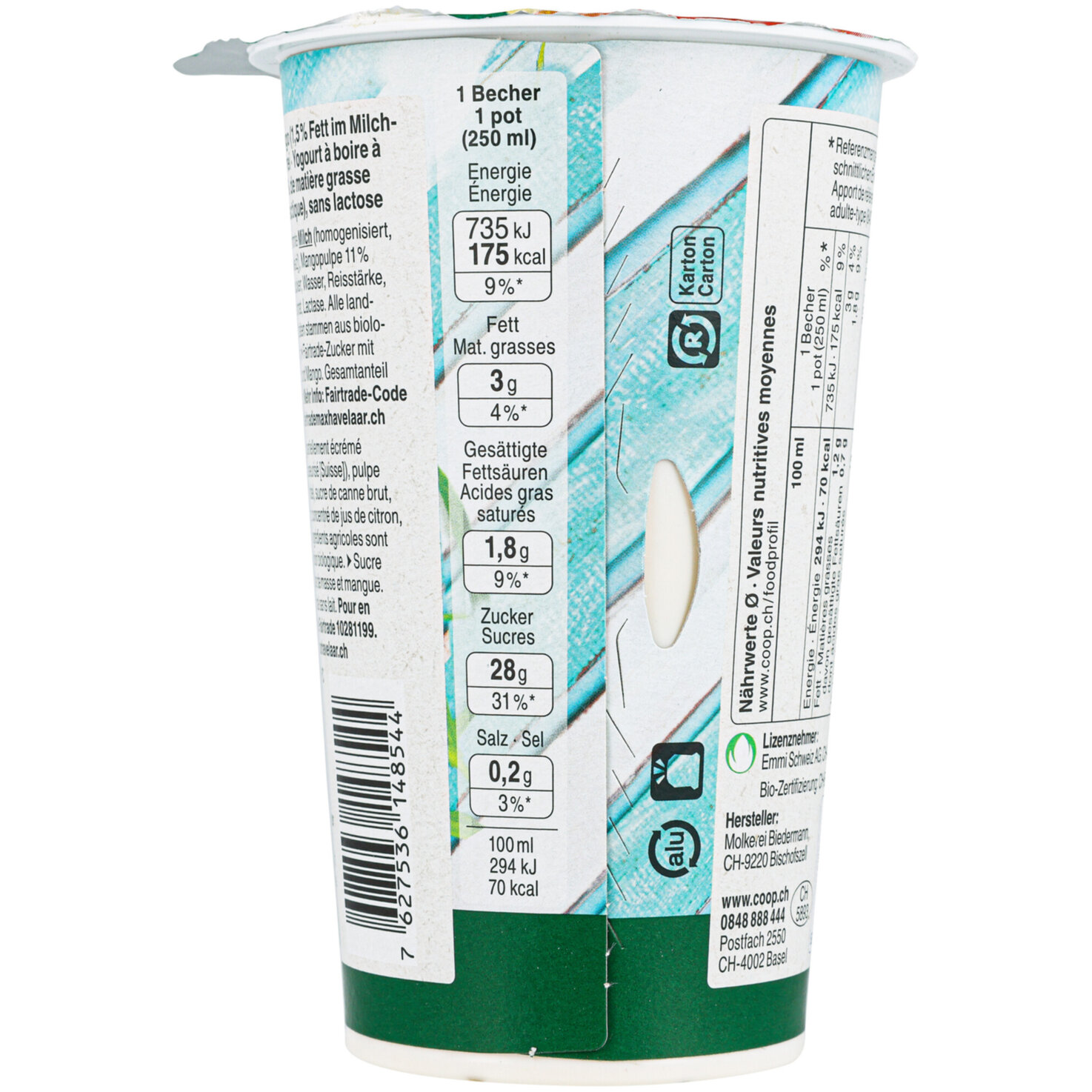 Naturaplan Bio Lassi Mango