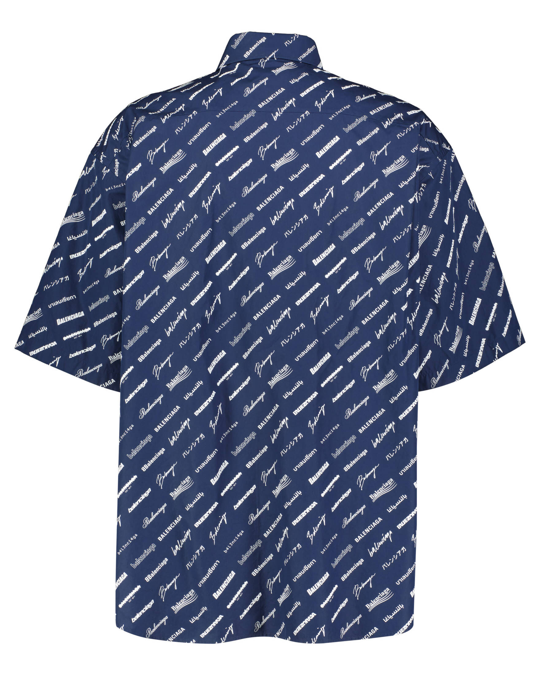 Balenciaga| Herren Hemd Large Fit kurzarm